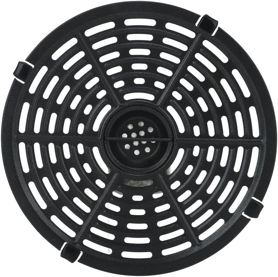 SnelShoppen 20 cm Airfryer Grillpan Ronde Friteuse Vervanging met Anti-Aanbaklaag Crisperplaat met Rubberen Bumper Keuken Accessoires voor Gez