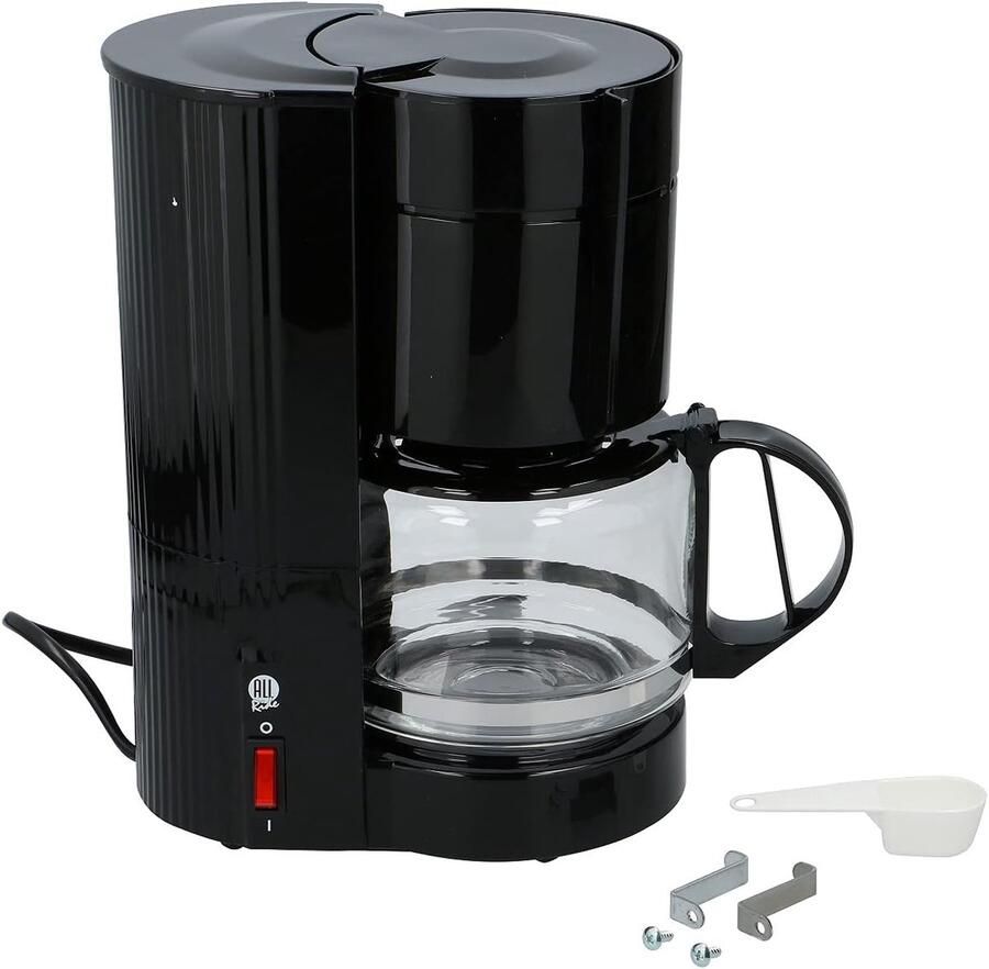 SnelShoppen 24 Volt Reis Koffiemaker Mobiele Koffiezetter voor Auto Camper en Truck 10-12 Koppen Ideaal voor Camping en Onderweg