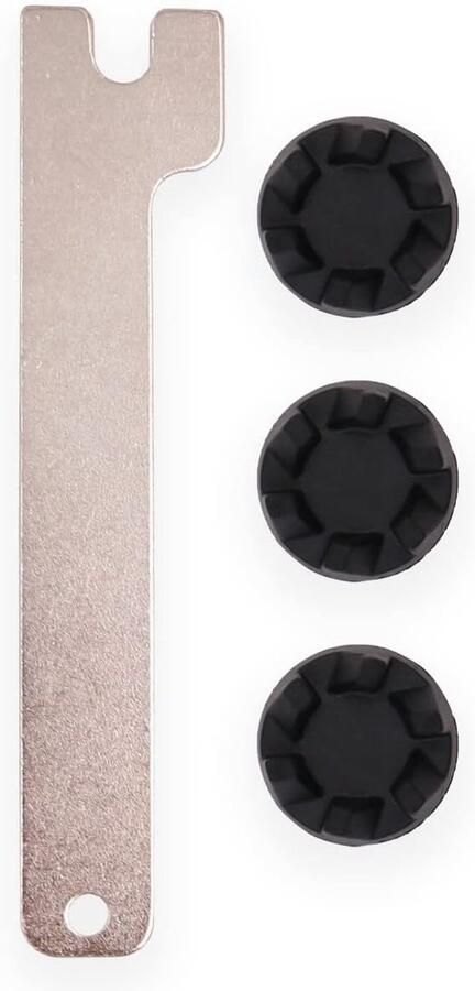 SnelShoppen 4PCS Blender Onderdelen Set Vervangende Rubber Koppeling en Sleutel voor Blender Compatibel met Keukenmixers Keukenaccesso