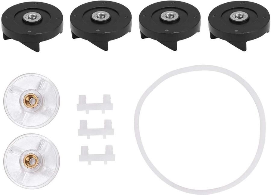 SnelShoppen 6 Vervangende Onderdelen voor Mixer Accessoires Geschikt voor 250W Blender Snelle Installatie Ideaal voor Keuken Blenden en Mixen