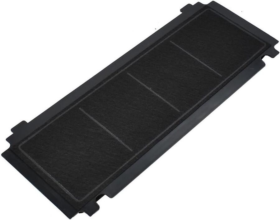 SnelShoppen Actieve Koolstoffilter voor Afzuigkappen Rechthoekig 266x98x1mm Geurabsorberend Ideaal voor Keuken en Kookgeuren