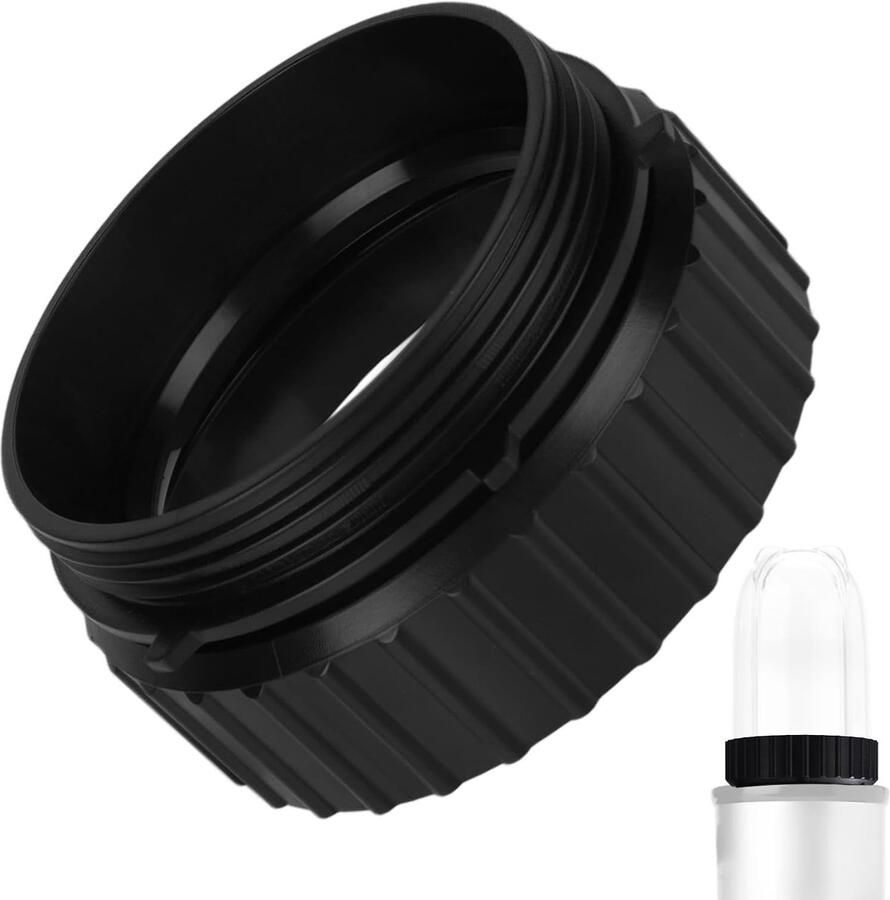 SnelShoppen Adapter voor Blender en Weckpot met Brede Opening Hoogwaardige BPA-Vrije Vervangingsonderdeel Vaatwasmachinebestendig Geschikt voor K
