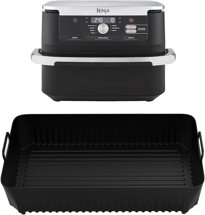 SnelShoppen Airfryer Silicone Insert 10.4L voor Flexdrawer Grote Silicone Bakvorm voor Ninja Foodi Hittebestendig Food Grade Keukenaccessoire