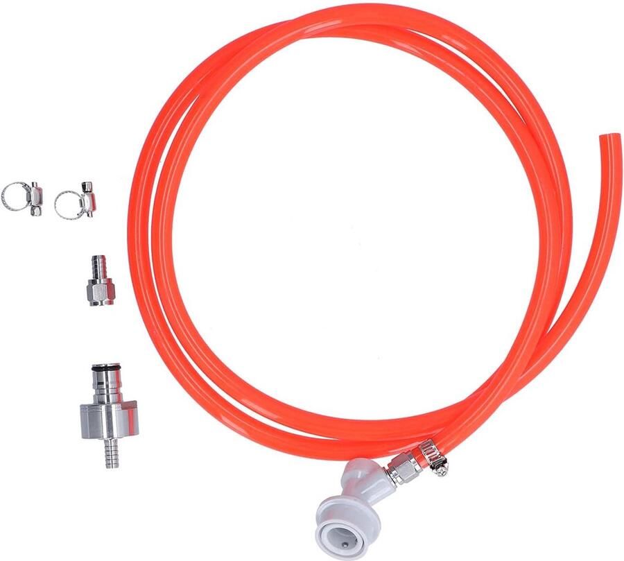 SnelShoppen Ball Lock Bierleiding Set Carbonatie Accessoires voor Thuisbrouwen Buigbare Gas Slang voor Bier Hoge Kwaliteit PVC+ABS+RVS Perfect v