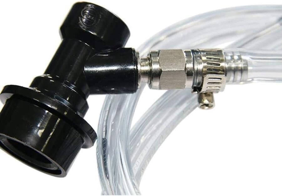 SnelShoppen Ball Lock Tap Set met 3ft Bierleiding voor Thuisbrouwen Perfect voor Feesten Bruiloften en Barbecues Gezond Materiaal Geen Lekkage