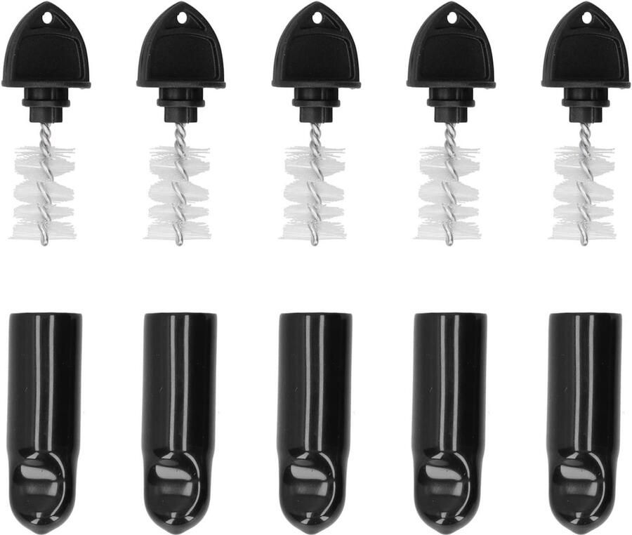 SnelShoppen Beer Tap Brush Set 5 Stuks Veilig en Stevig Tapkraan Deksel Hoogwaardige Rubber Eenvoudig te Installeren Ideaal voor Thuisgebrui