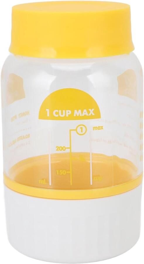 SnelShoppen Buttercup Boter Maker Boter Maker Cup voor Thuis Zelfgemaakte Boter Rompscheider Voor Keuken Vaatwasserbestendig 1 4 Cup Collectie