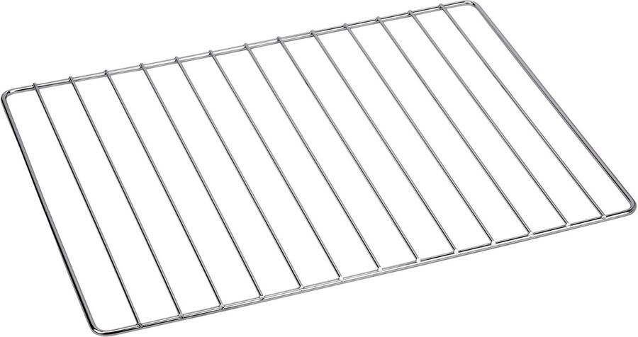 SnelShoppen Chrome-plated oven grate 42.5x34 cm Vervangbare ovenrooster van staal Duurzaam en stabiel Ideaal voor keuken en barbecue