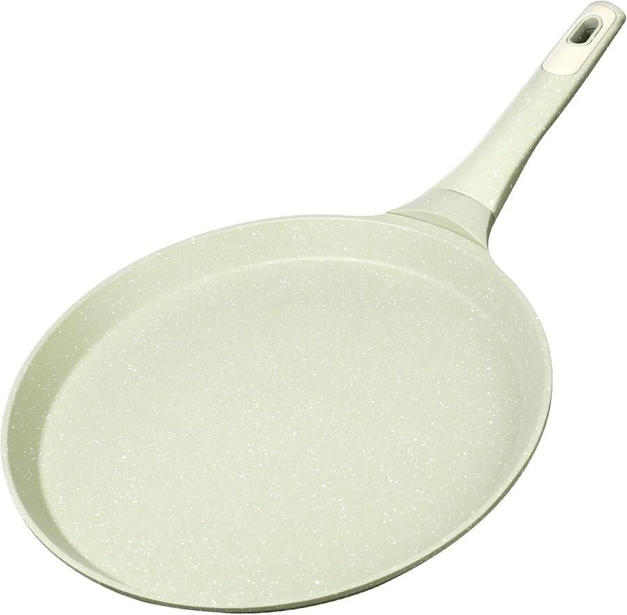 SnelShoppen Crepe Pan met Non-Stick Coating Ideaal voor Pannenkoeken Omeletten Galettes Perfecte Warmteverdeling Keuken Accessoire voor Thui
