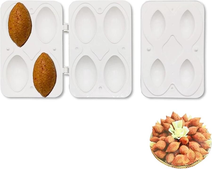 SnelShoppen DIY Gehaktbal Gereedschap Gevulde Gehaktbrood Maker Handige Keuken Tools 3 Stuks Kibbeh Maker Duurzaam en Lichtgewicht Perfect voor