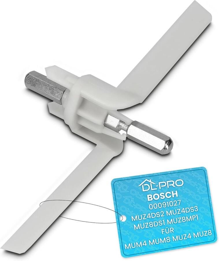 SnelShoppen DL-pro Holder voor MUM4 MUZ4 Foodprocessor Vervangingsonderdeel 175mm Wingspan Betrouwbare Aandrijving voor Mixen en Malen in Keuken