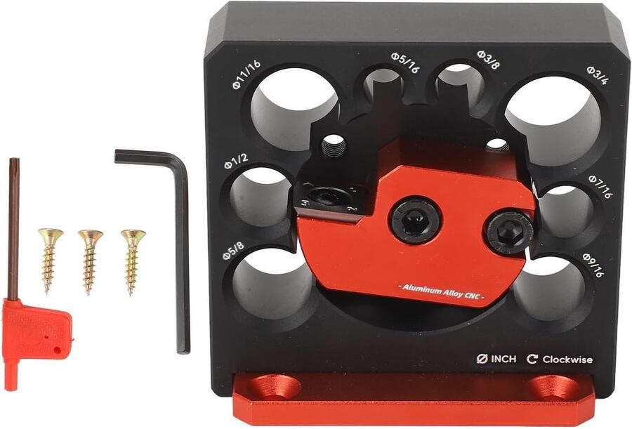 SnelShoppen Dowel Maker Jig Kit Houtbewerkingsgereedschap voor Perfecte Houten Dowelstokken en Plugs Ronde en Vierkante Vormgeving Handige Boo
