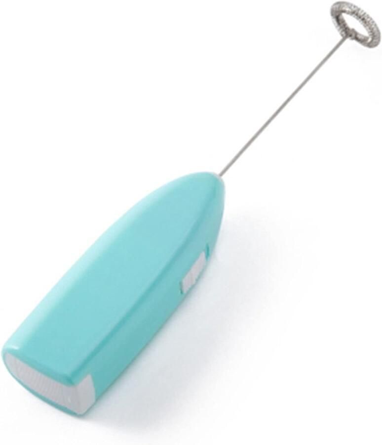 SnelShoppen Draadloze Handmixer Elektrische Mini Handmixer voor Thuisgebruik Batterij-aangedreven Plastic en Metaal Ideaal voor Koffie Cappucci