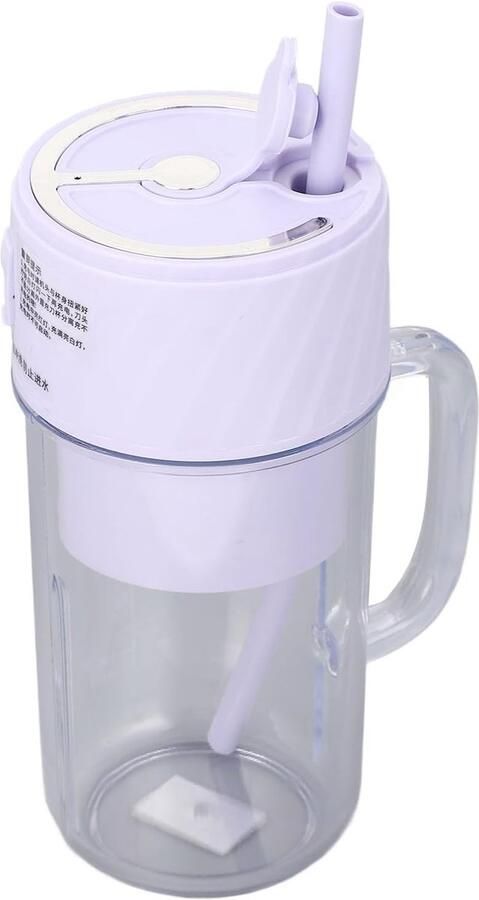 SnelShoppen Draagbare Blender met 10 Messen voor Efficiënte Sapbereiding Oplaadbaar Smoothies Lange Accuduur voor Buiten Terras Dagelijks Gebru