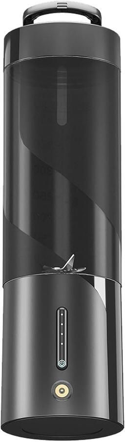 SnelShoppen Draagbare Blender Persoonlijke Blender Fles 15W met 6 Snijbladen Multifunctionele Huishoudelijke Elektrische Juicer Cup met Magnetisch