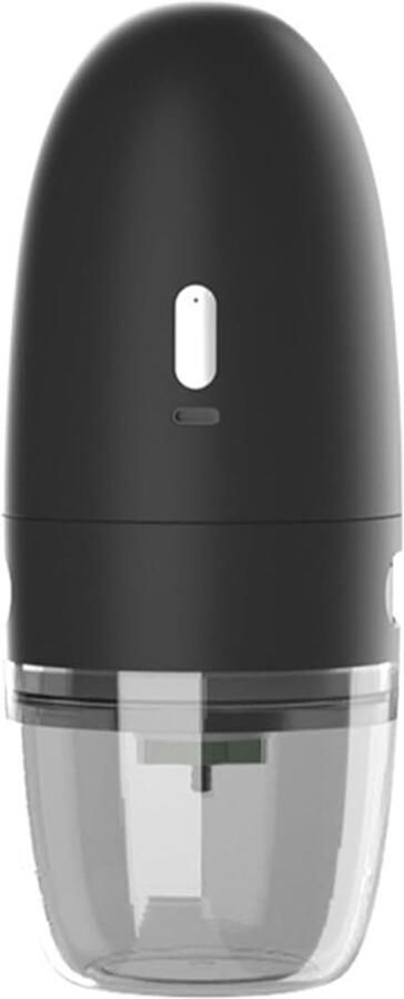 SnelShoppen Draagbare Mini Elektrische Koffiemolen met Meerdere Maalstanden USB Oplaadbaar Inclusief Reinigingsborstel Zwart voor Keuken en Kanto