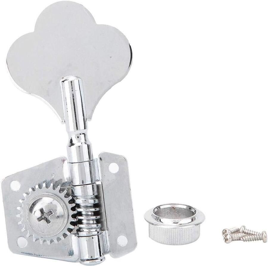 SnelShoppen Elektrische Bas Tuning Pegs Open Machine Heads Stem Sleutels voor Elektrische Bas Stevig en Duurzaam Makkelijk Te Installeren