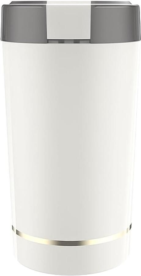 SnelShoppen Elektrische Koffiemolen met Verwijderbare Deksel Koffiebonen Peper Graan Kruiden Noten Maalmachine Krachtige 200W Motor 75g Capacitei