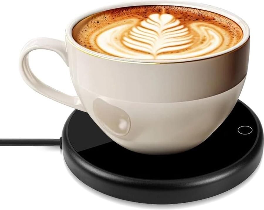 SnelShoppen Elektrische Koffieverwarmer met Twee-Stage Temperatuurregeling Ideale Gadget voor Thuis en Kantoor Voor Koffie Thee Cacao en Melk Wa