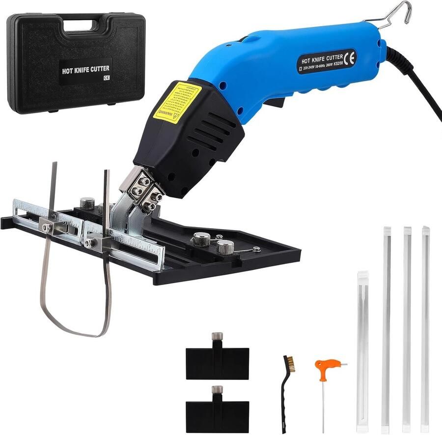 SnelShoppen Elektrische Styrocutter 200W Foam Snijgereedschap Set voor Snijden van Stof Touw Plastic Rubber Acryl 600°C in 5-8 Seconden