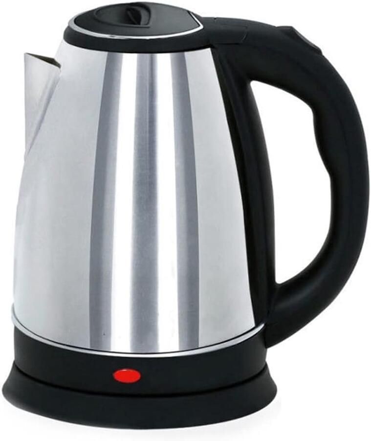 SnelShoppen Elektrische Waterkoker RVS 1500 W 2 L met LED Indicator Ideaal voor Thee Koffie Keuken en Camping