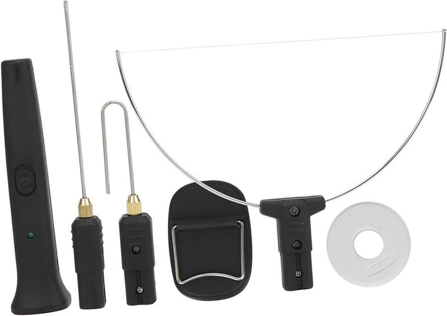 SnelShoppen Ergonomische 10 Cm Elektrische Schuimsnijder Set Warmdraad Styrofoam Snijgereedschap voor Creatieve Klussen 100-240V Comfortabel Hand