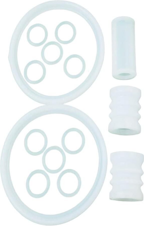 SnelShoppen Food Grade IJs Machine Rubber Ring Sealing Ring Set voor IJs Maker Accessoires Duurzaam Kleurloos en Geurloos Vervangingsonderdeel