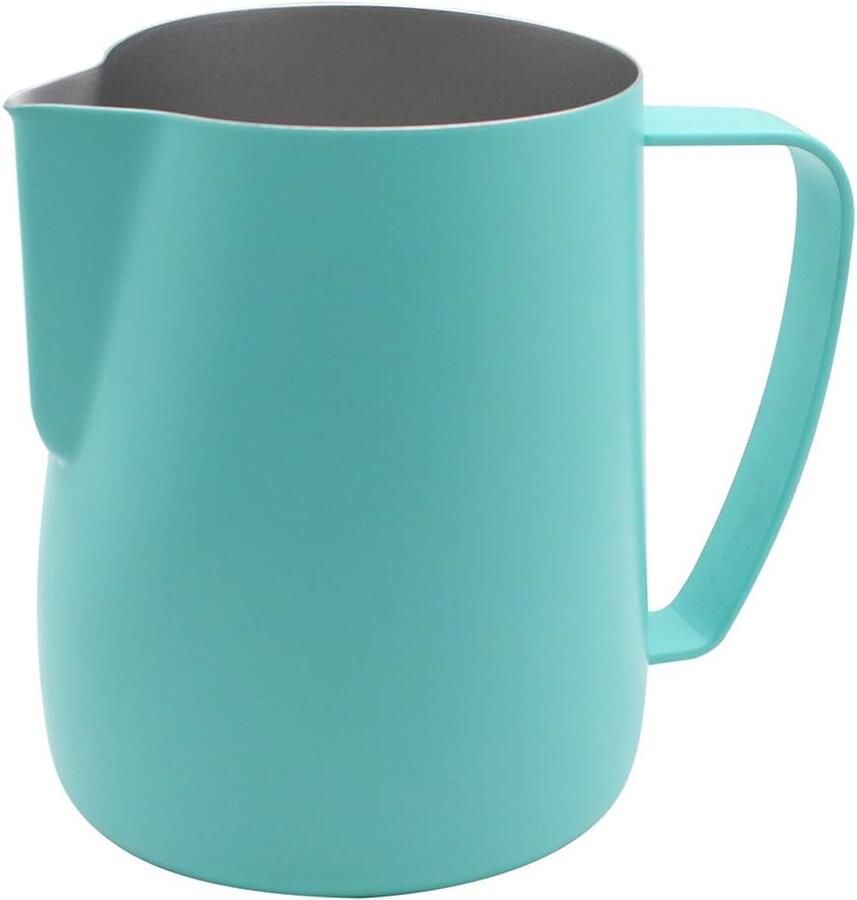SnelShoppen Frothing Pitcher Melkopschuimer RVS Koffie Latte 600 ml Blauw Ideaal voor Koffie Makers en Chocolade
