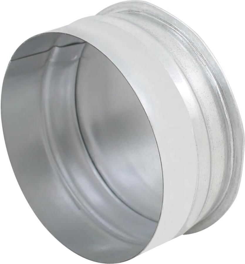 SnelShoppen Galvanized End Cap voor Ventilatiebuis Ronde Deksel voor Afzuigkap Kachelpijp Ventilatieduct 250mm Duurzaam Metaal voor HVAC en