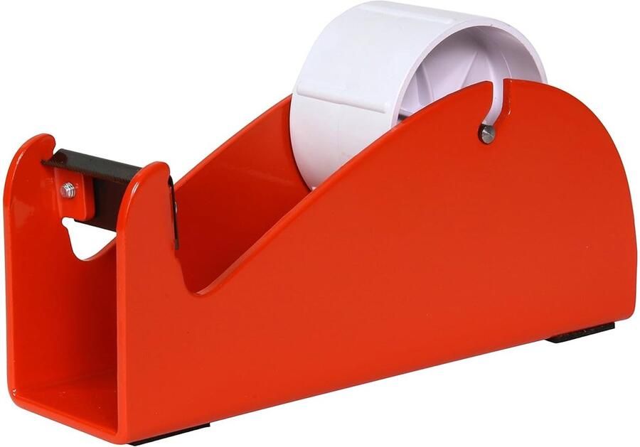 SnelShoppen Handmatige Tafeldispenser voor Tape 1-zijdige Lijmtape tot 50 mm Poedercoated Metaal Ideaal voor Kantoor Hobby en DIY Projecten