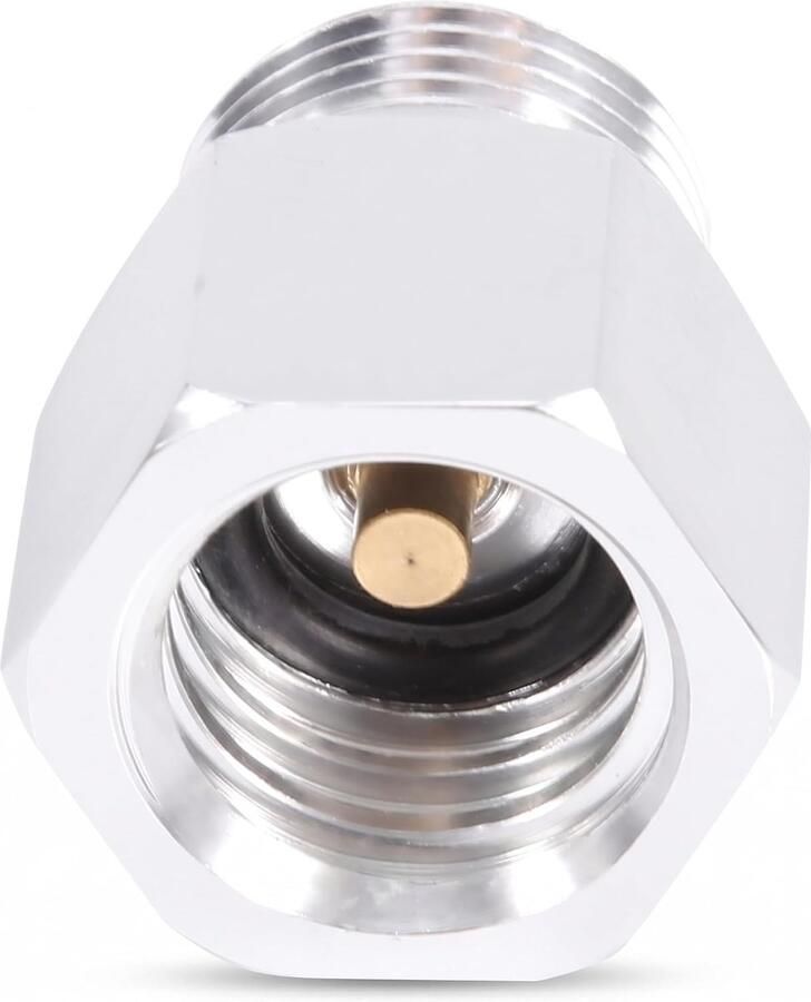 SnelShoppen Homemade Bier Keg Regulator CO2 Adapter Metaal CO2 Soda Cilinder Aansluitadapter voor Mini Bier Keg en Aquarium Duurzaam en Gebruiks
