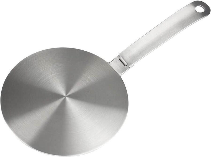 SnelShoppen Inductie Kookplaat Heat Spreader Ring met Afneembare Handgreep 14CM Geschikt voor Gas en Elektrische Fornuizen Kookaccessoires voor