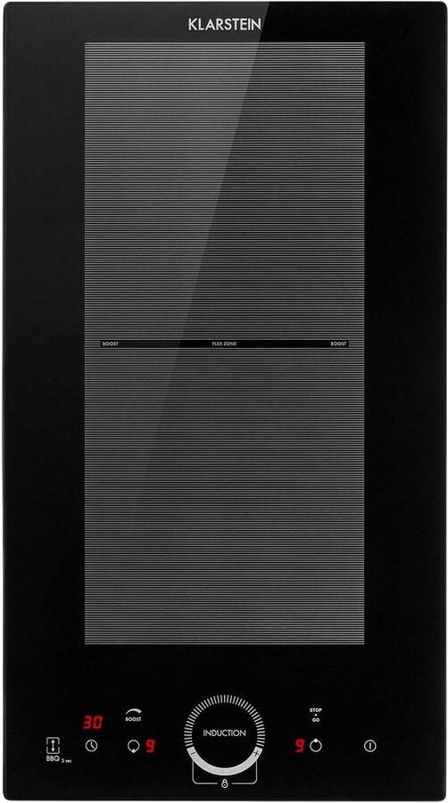 SnelShoppen Inductiekookplaat Delicatessa Slim Domino 3500W Glaskeramisch Flexibele Kookvelden EcoThermal Energiezuinig Timer Ideaal voo
