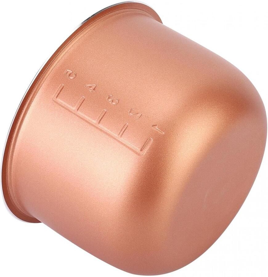 SnelShoppen Inner Pan voor Rijstkoker Vervangende Antiaanbaklaag 1.5L 1.6L Ideaal voor Keuken Gezond Koken Gelijkmatige Warmteverspreiding Ho