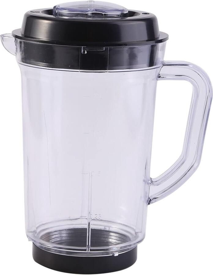 SnelShoppen Juicer Blender Vervangende Plastic Pitcher 1000ml Geschikt voor Sapmaker en Smoothie Maker Hoogwaardige PC Materiaal Temperatuurbeste