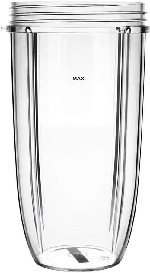 SnelShoppen Juicer Cups Vervangingsonderdelen voor Blender 600w 900W 18oz 24oz 32oz Duidelijke Mokken Ideaal voor Smoothies Shakes en Gezonde Dr