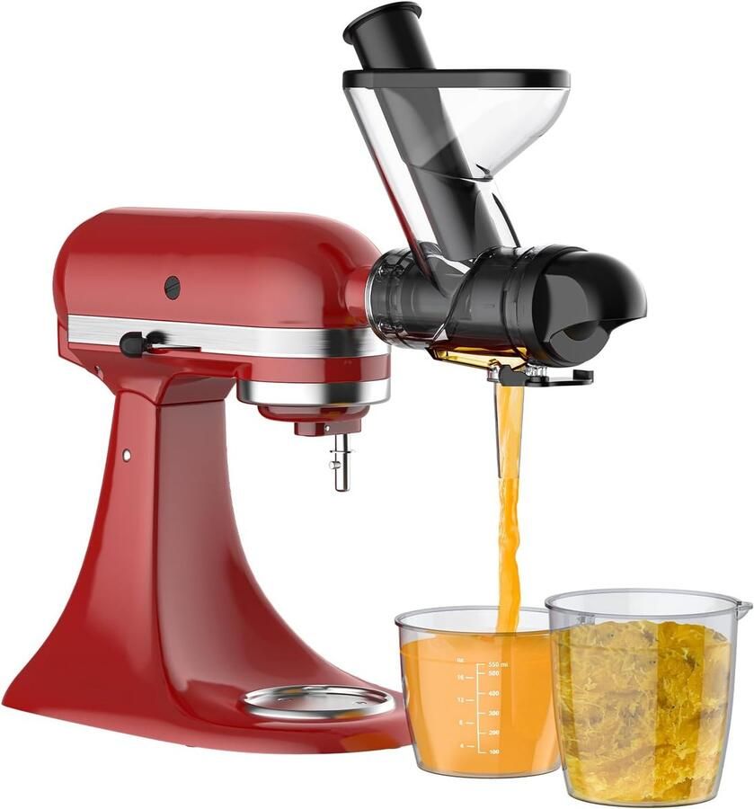 SnelShoppen Juicer opzetstuk voor blender sapcentrifuge dubbele vulschacht keukenaccessoire geschikt voor KitchenAid sap maken fruitpers duur