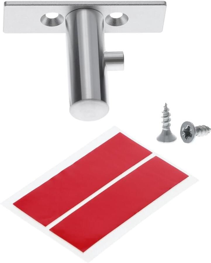 SnelShoppen Keuken Organizer voor Keukenmachine Onderdelen Aluminium Holder voor Kneedhaak Klopstaaf en Menghulpstukken Ruimtebesparend en Over