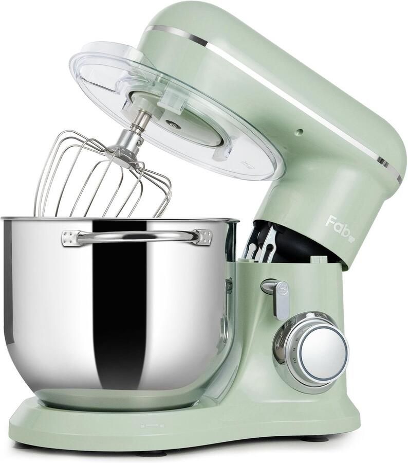 SnelShoppen Kitchen in the box Keukenmachine 8L Kneedmachine 2000W 10 Snelheden met Roerhaak Kneedhaak en Garde Zwart Perfect voor Deeg Taarte