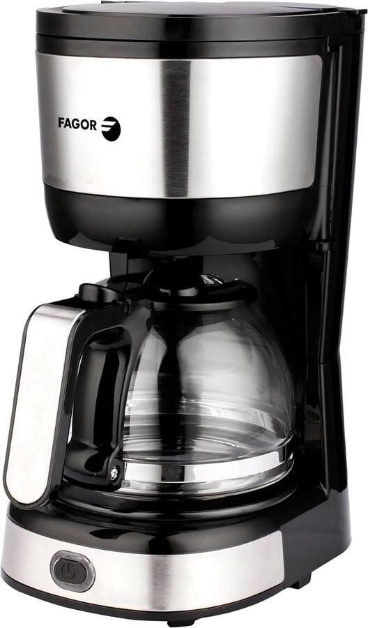 SnelShoppen Koffiezetapparaat 0.6L met Glazen Koffiekan Automatische Uitschakeling 700W Vermogen Duurzaam Nylonfilter Elegante Ontwerp voor Keuk