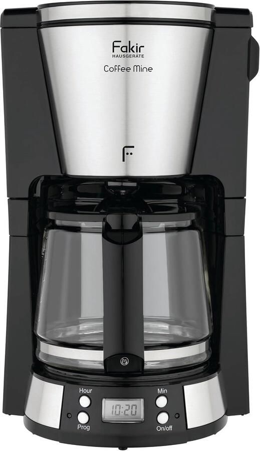 SnelShoppen Koffiezetapparaat 1.5 Liter voor 12 Koppen Timerfunctie Warmhoudfunctie Wasbaar Filter 800 Watt Compact Koffiemaker voor Thuis Kan