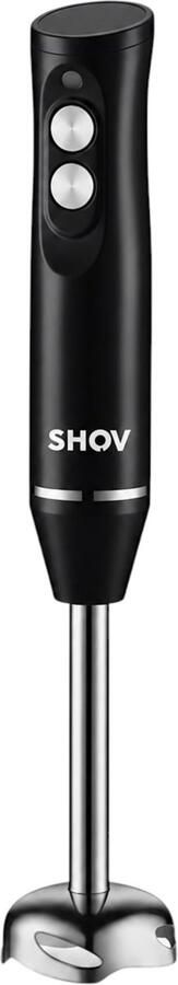 SnelShoppen Krachtige Staafmixer met Roestvrijstalen Messen 2 Snelheden Ergonomisch Design Snelle Reiniging voor Soepen Shakes en Smoothies in d