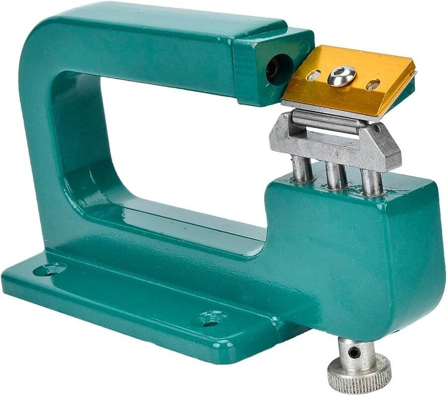 SnelShoppen Lederen Ski Machine Lederen Bewerking Rand Schuin Snijmachine Reparatie Splitser Tool met 4 Rolmaten Verstelbare Hoogte en Duurzaam Al