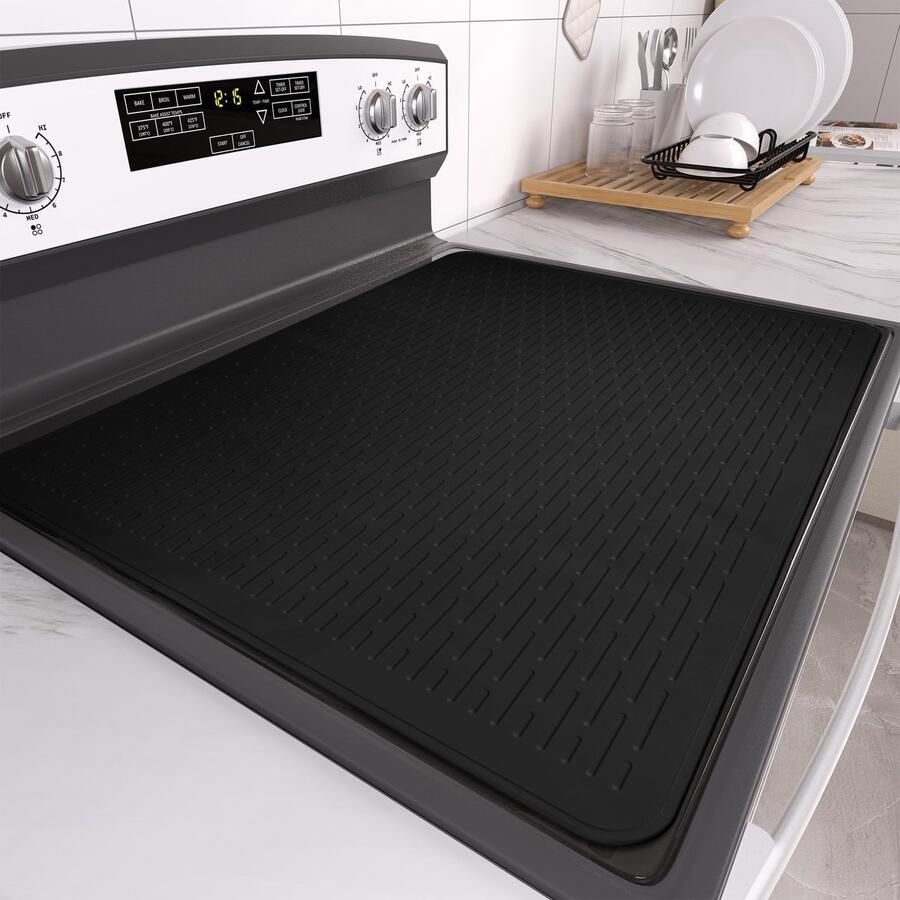 SnelShoppen LeKuni Afdekplaat voor Fornuis 71 x 50 cm Hittebestendige Keramische Plaat Krasbestendig en Waterdicht Perfect voor Cov Aanaanrecht i