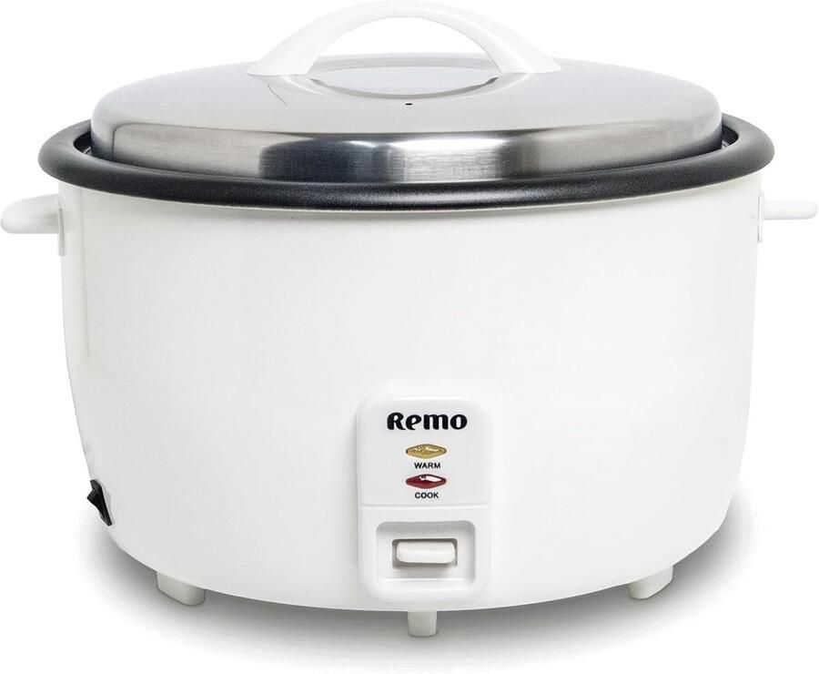 SnelShoppen Luxe Rijstkoker 4.5 liter XXL Snelkookpan en Instant Pot Elektrische Rijstkoker met Stoommand en Warmhoudfunctie Perfect voor Fees
