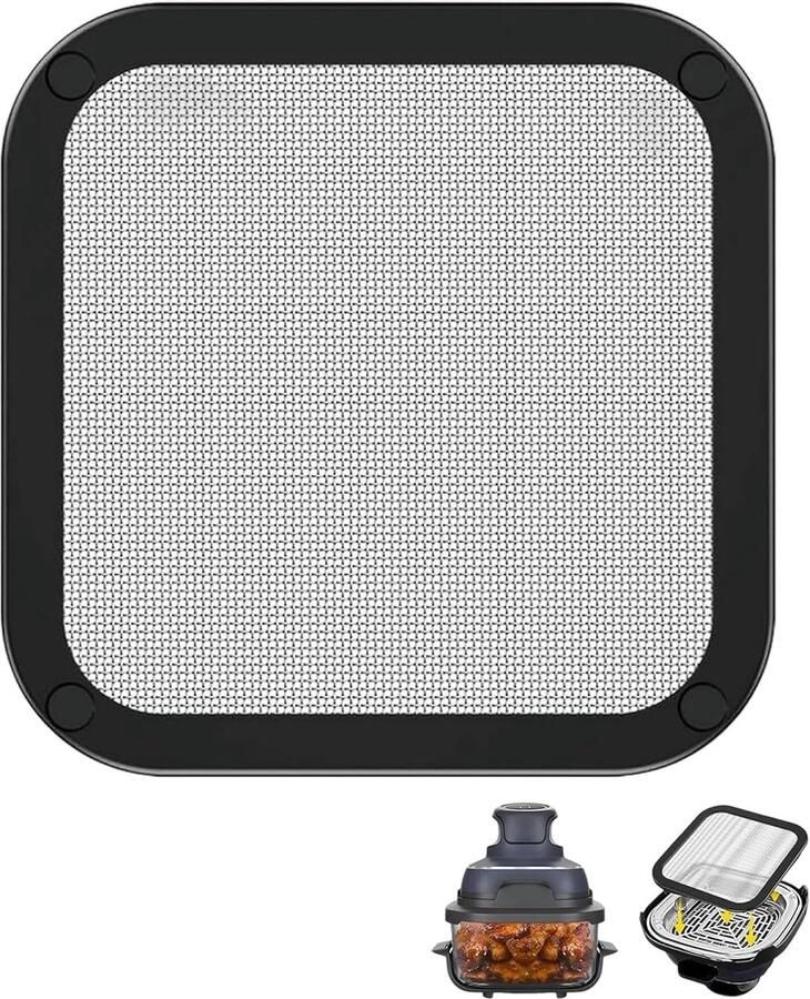 SnelShoppen Magnetische Accessoires voor Heteluchtfriteuse Vetbestendige Splash Guard Hoge Temperatuur Bescherming voor Ninja Crispi FN101EUGY