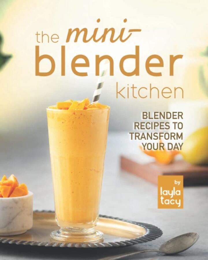 SnelShoppen Mini Blender Keuken Blender Recepten voor Smoothies Sapjes Soepen Compact Lichtgewicht Voor Thuis Camping Gezond Eten Keukena