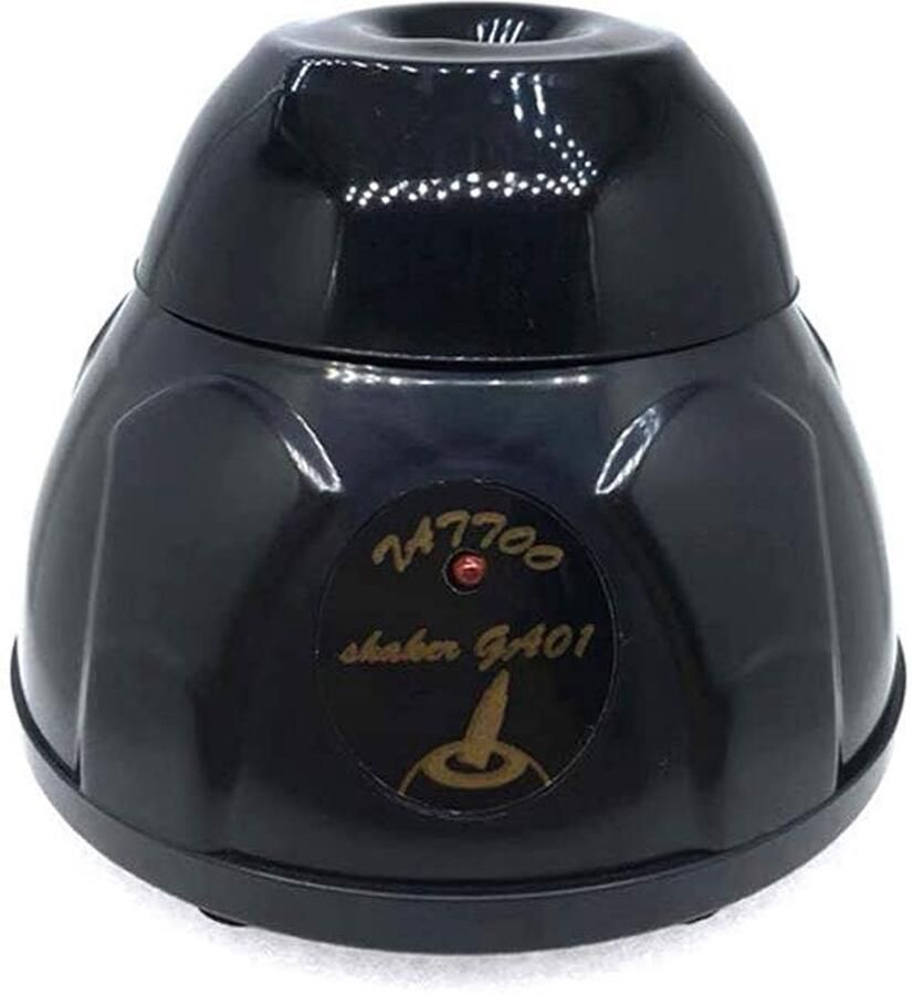 SnelShoppen Mini Vortex Mixer Laboratorium Agitatoren Zwart Voor Verf Manicure Tattoo 4000rpm Snelle Kleurmix Draadloos Geschikt Voor Amate