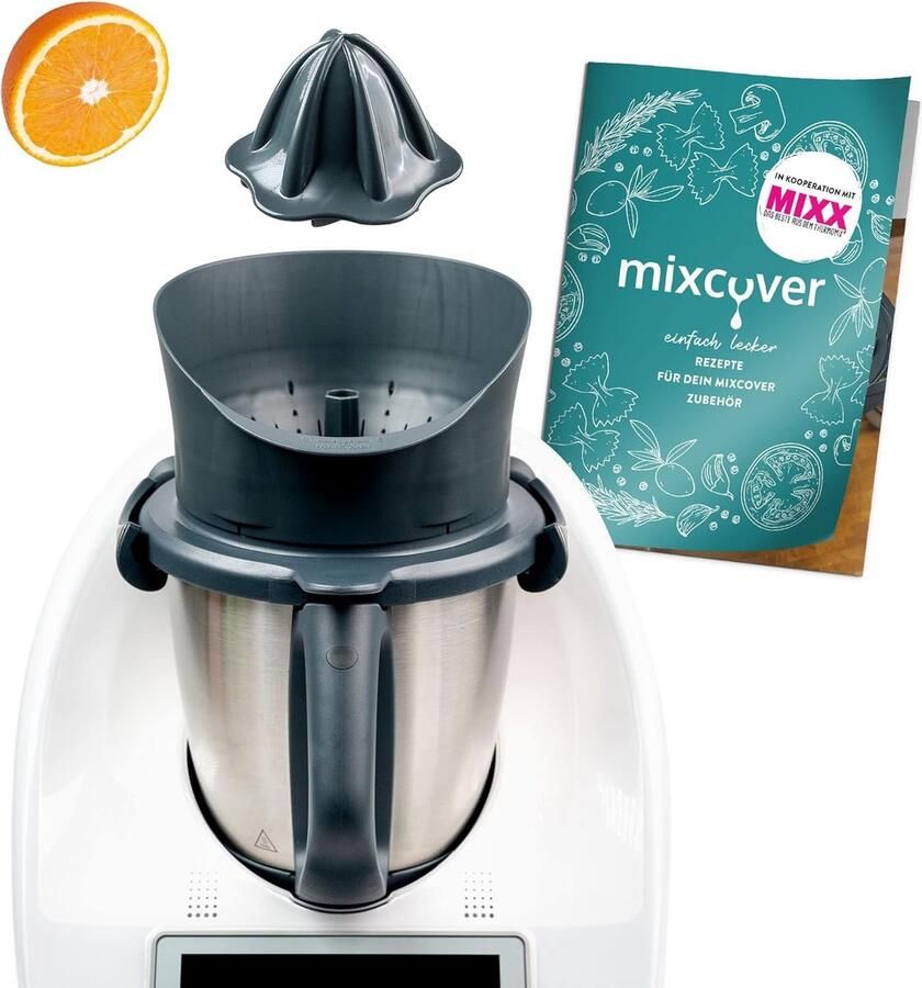 SnelShoppen Mixcover Verbeterde Juicer Citrus Juicer Orange Juicer voor Thermomix TM6 en TM5 Sneller en Pulp naar Keuze Keukenaccessoires voor V