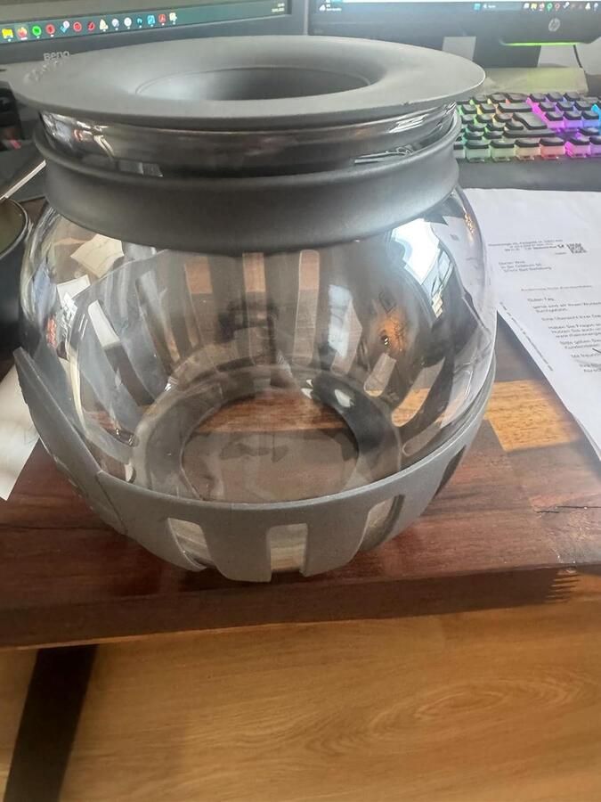 SnelShoppen Popcorn Maker Blauw Gezellige Popcornmaker voor Feestjes Kinderen en Filmavonden Makkelijk in Gebruik Compact en Stijlvol Design
